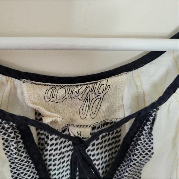 Ace & Jig Lean Blouse Goddess Medium Boho - Picture 6 of 10